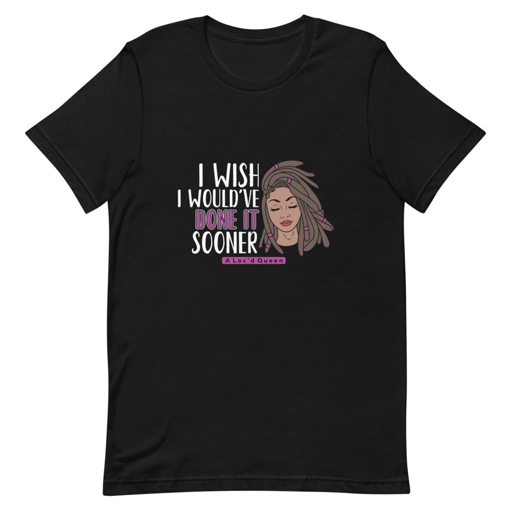 Done It Sooner Black T-shirt