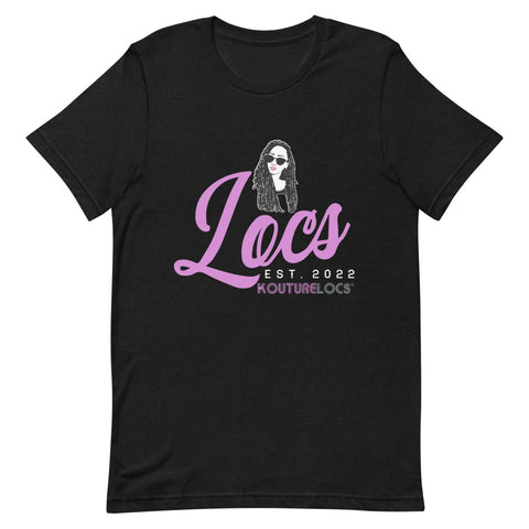 Pink Locs - Established 2022 - Black T- Shirt