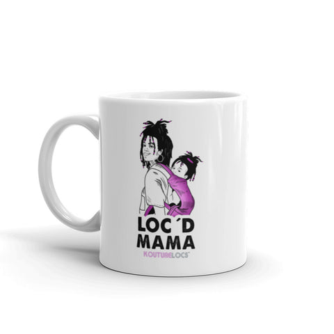 Loc'd Mama-White Mug