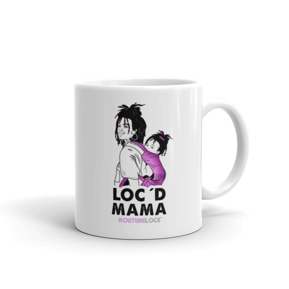 Loc'd Mama-White Mug