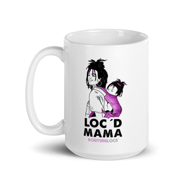 Loc'd Mama-White Mug