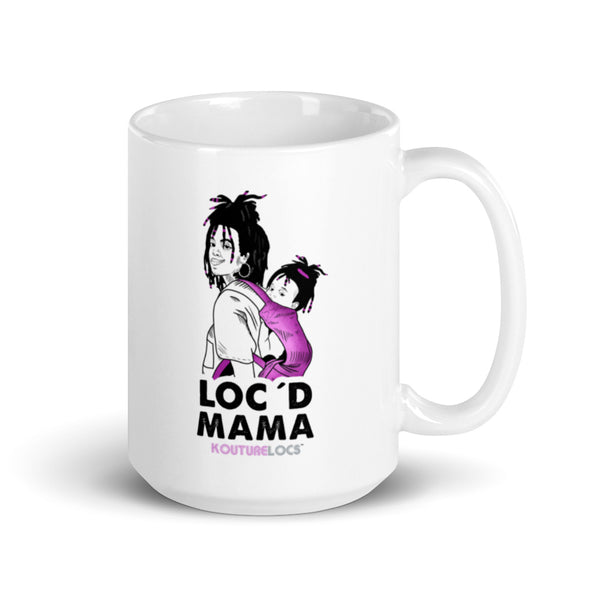 Loc'd Mama-White Mug